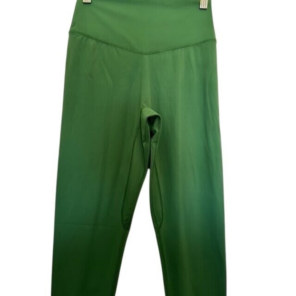 Women's High Rise Yoga Leggings Green Medium